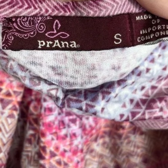 Prana geometric print tank top (Small) - Picture 6 of 8